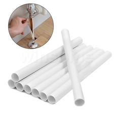 8 Pc White Radiator Pipe