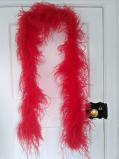 2m Ostrich Feather Boa Vintage