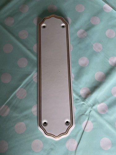 Vintage door finger plates - finger,
