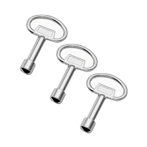 Aluminum triangular key - aluminum,