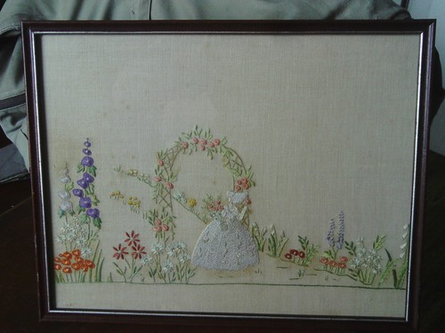 Vintage framed antique - vintage,