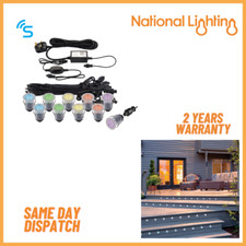 Recessed LED Decking Lights Kit Outdoor Colour Changing Ground Lights for Garden