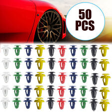 50× Car Door Panel Clips Fixing Fastener 9mm Hole Car Interior Door Trim Panel