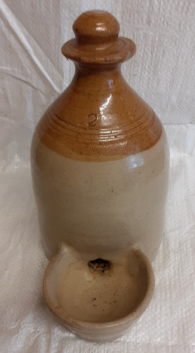 Antique glazed stoneware - glazed,