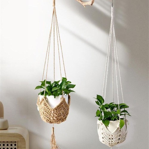 Macrame plant flower - flower, pot
