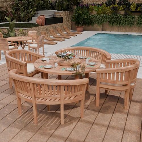 The cosy teak dining - teak,