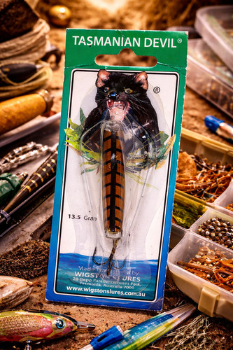 Wigston tasmanian devil lure - tasmanian,
