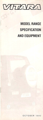 Suzuki vitara specifications - vitara,