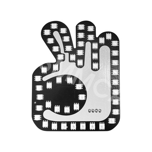Funny gesture light rgb led - funny,