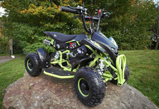 50cc Kids Mini Quad Bike Petrol LIGHT GREEN Quad ATV - 2 Stroke Off Road Bike