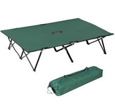 Double Camping Folding Cot