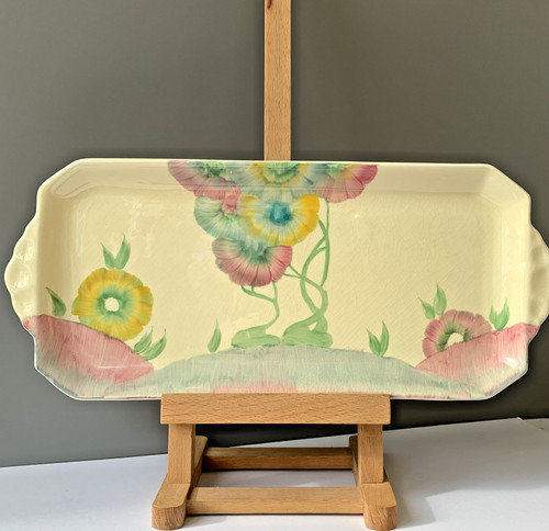 Clarice cliff sandwich plate - sandwich,