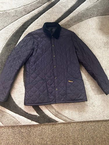 Barbour men navy quilted - navy,