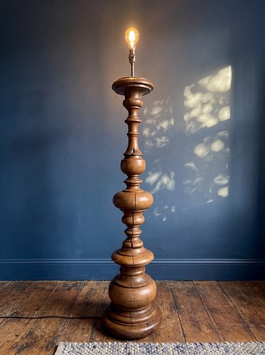 Antique italian turned walnut - antique,