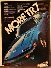 TRIUMPH TR7 SPORTS CAR / RCA