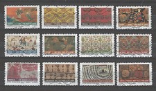 France 3934-3945 Fabric Designs (2011 issue)