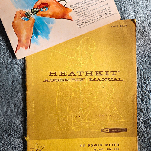 Heathkit 102 power meter - rf,