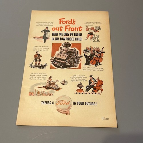Vintage print 1946 - print,