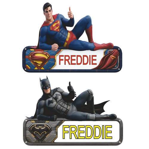 Superman batman personalised - batman,