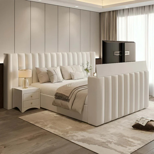 Munich linestyle bed frame - tv,
