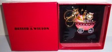 BUTLER & WILSON NEW BABY IN PRAM HANDBAG CHARM KEY RING NEW BOXED & SEALED RARE
