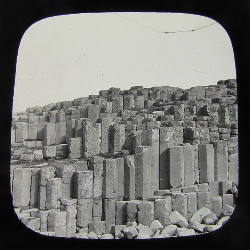 Glass magic lantern slide - magic,