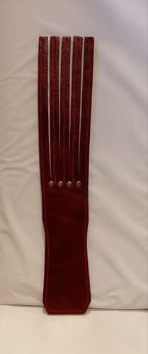 Bondage spanker paddle - paddle, red