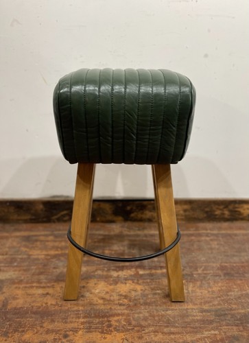 Pommel stool with - , green
