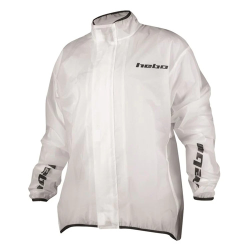 Hebo trials rain jacket clear - trials,