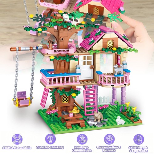 504 pieces tree house building - 504,