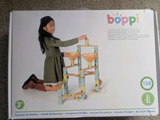Boppi Bamboo Wooden Marble Run - Jumbo Pack