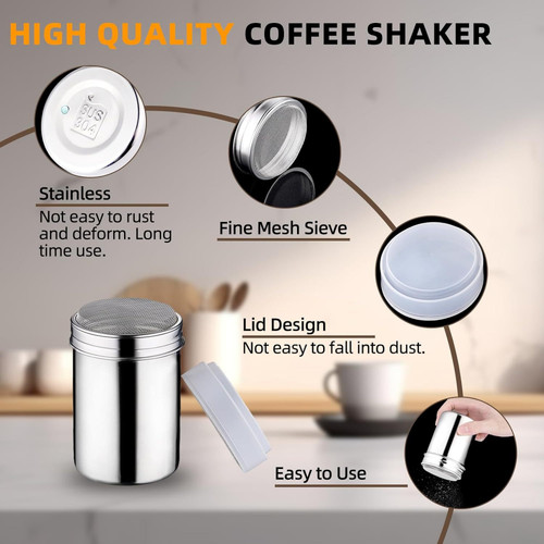 Stainless steel stencil shaker - stencil,