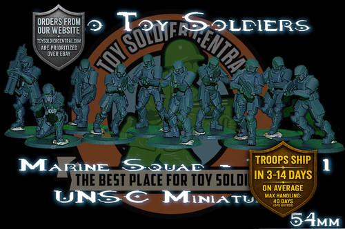 Halo toy soldiers - -, marines