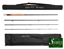 Sharpe's of Aberdeen Ajax 4pc Fly Fishing Rods Single Hand / Switch Trout Salmon
