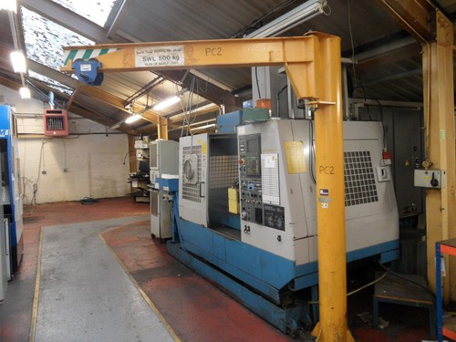 Pillar swing jib crane 500kg - swing,