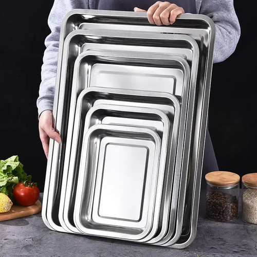Stainless steel serving metal - stainless,