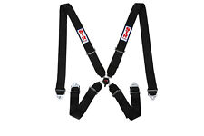 4 Point Race Harness Track Day, Rally School, Wrap Around , Off Road - Black