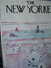 Saul Steinberg THE NEW YORKER Poster 70 x 100 cm