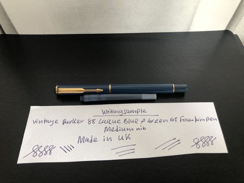 Vintage parker laque blue - parker, 88