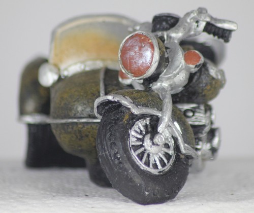 12cm motorcycle with sidecar - motorcycle,