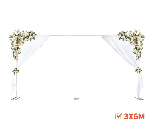 Wedding backdrop stage - 3m,