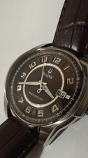 Bulova Percicionest Mens Watch Brown Dial Leather Strap
