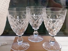 3 x STUART CRYSTAL VICTORIA
