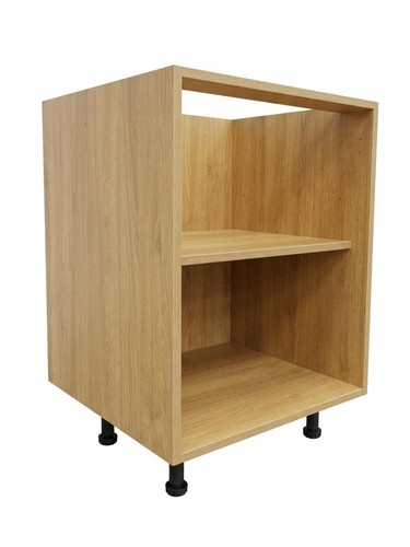 Natural oak flat pack kitchen - oak,
