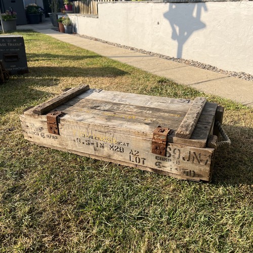 Vintage army wooden - us,