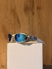 Oakley Plate Blue Lenses Sunglasses OutDoor Gorpcore Y2K Style splice minute