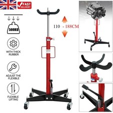 Transmission Jack 0.5T Heavy Duty Hydraulic Gearbox Auto Part Lifter Hoist Stand