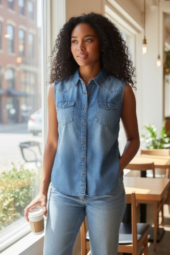 Diesel denim top - denim,