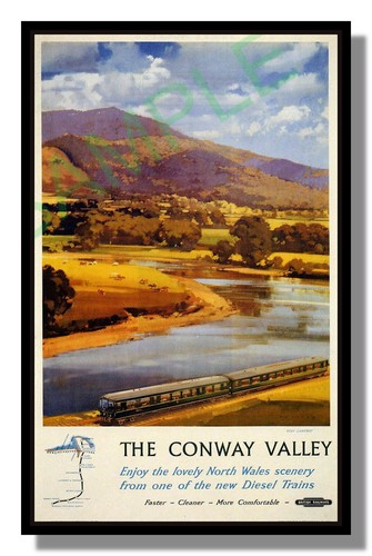 Poster conway valley and - conway,