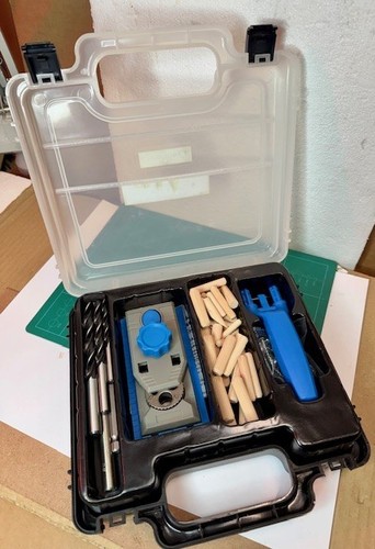 Pocket hole doweling jig kit - &,